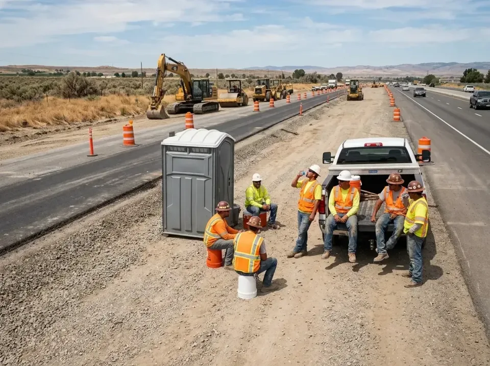 highway-road-construction-crew-007 — frequently asked questions, Porta Potty and Restroom Rentals in North Logan, UT